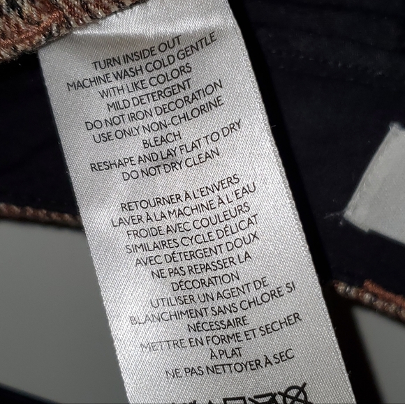 Maeve 18W, Plaid, Rhinestone, Anthropologie Tan Wide Leg Pants - Picture 3 of 8